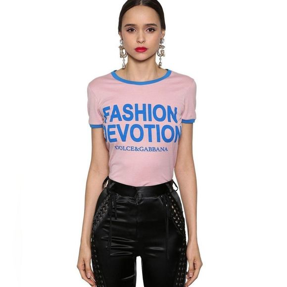 Dolce & Gabbana Tops - NEW Dolce & Gabbana Ringer T-shirt